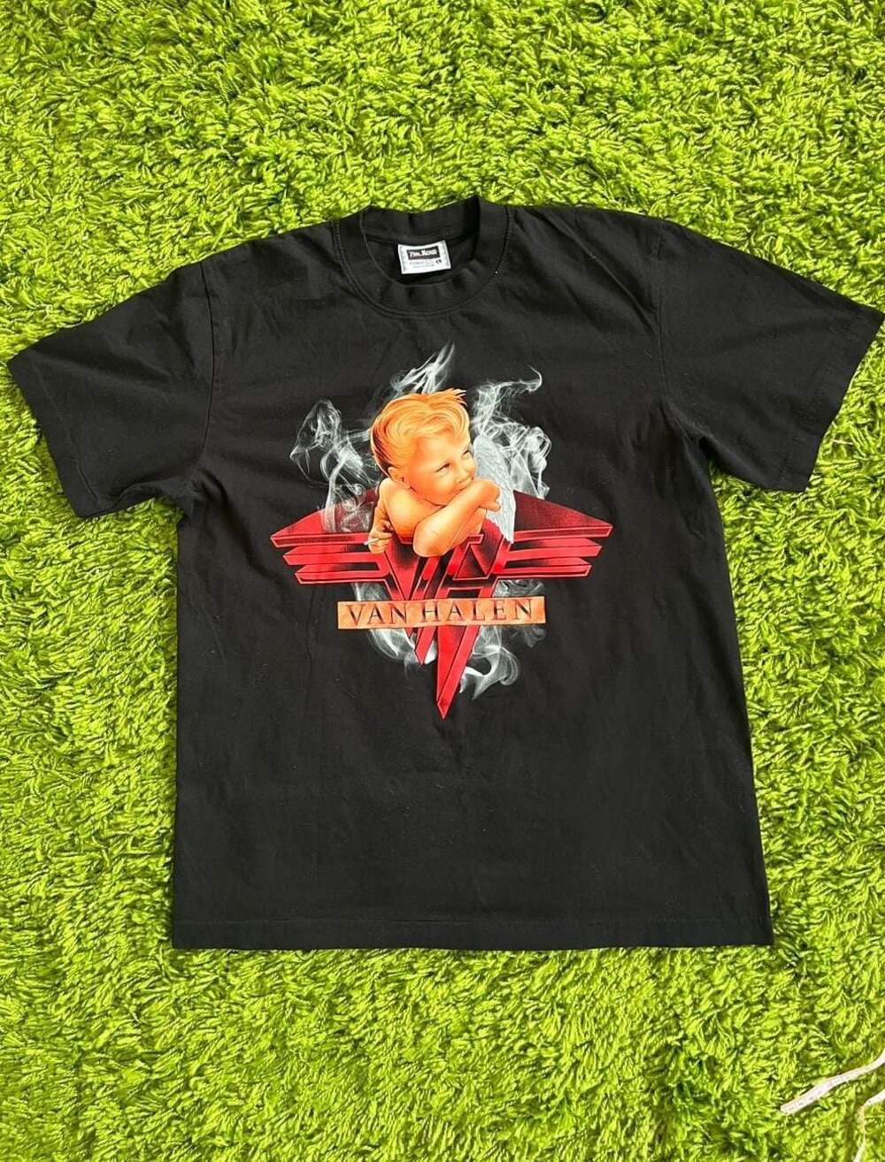 Vintage 90s Eddie Van Halen The Roxx Graphic T-Shirt Black Size L